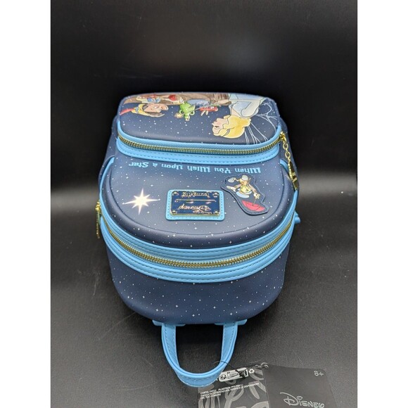 Loungefly Disney Pinocchio Blue Fairy When You Wish Upon A Star Backpack New main image 8